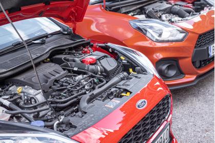 Suzuki Swift Sport Hybrid 129Ps vs Ford Fiesta ST-Line mHEV 155Ps